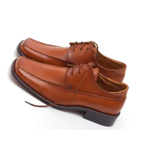 brown shoes