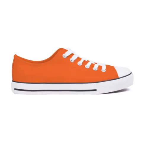 orange shoes